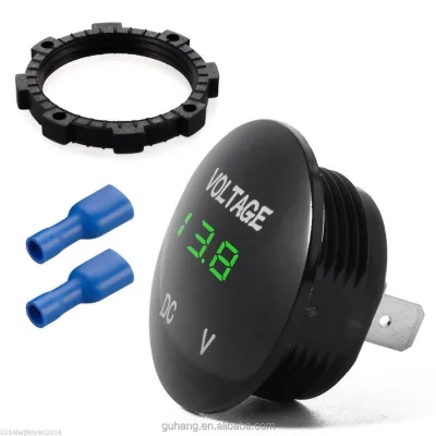 DC  Digital Voltmeter 5-48v for Car Boat Bus Truck Motorcycle