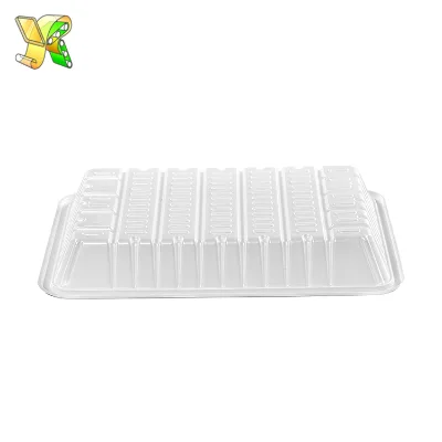 Lunch Box Tray Pet Dessert Tray Pet Grid Tray