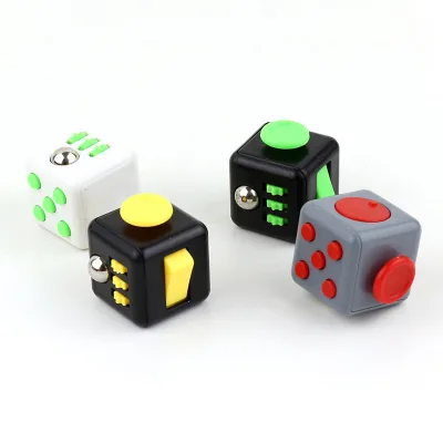 Wholesale Funny Vent Cube Adult Toys Pop Bubble Sensory Decompression Dice Toy Fidget Cube