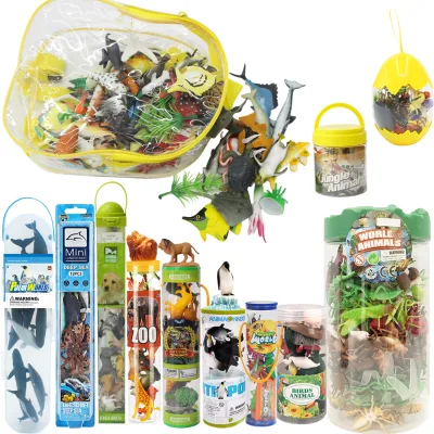 OEM ODM Small Animal Figure Set Plastic Dinosaur Toys Mini Size
