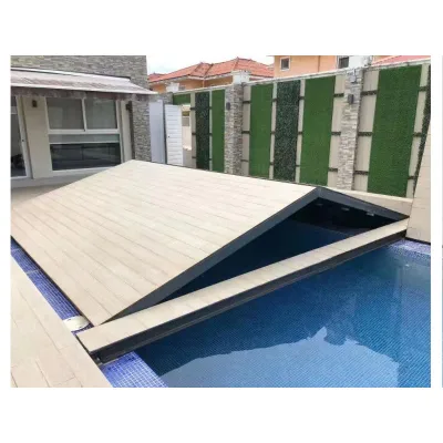 Customized Automatic Folding Pool Cover Winter Spa Pools Covers of Size for Indoor & Outdoor Use