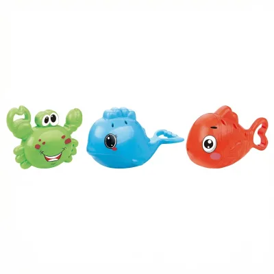 Press Spray Ocean Animal Toys Kids Bath Water Squirter Toys Marine Animal Squirt Toys for Children Squeeze Bath Toy
