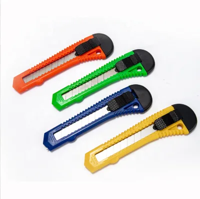 18MM Utility Knife Sharp Blade Home Improvement Packing Art Wallpaper Film Box Cutter Holiday Gift Paper Cutting Knife