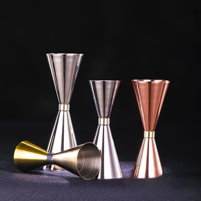 25/50ml Japanese Double Cocktail Bar Jigger Stainless Steel 304 Bartender Tools Barware Wine Jigger