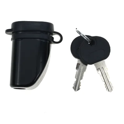 YH1358 Car Lock Customized 5/8 Inch Bent Pin Padlock Style and Swivel Head With Cylinder