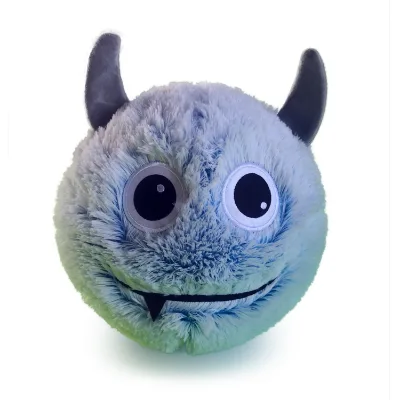 Bola De Brinquedo Balloons Inflatable Fabric Toy Ball Kids Fuzzy Ball Art Custom Plush Toys