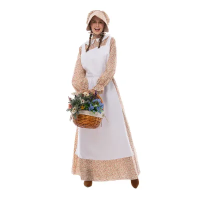 New Halloween adult wolf grandma costume Export source fairy tale theme costume Garden farm skirt
