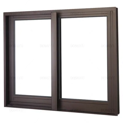 Factory Price Australia Aluminum Profile Decor Office Hotel Modern Restaurant Slide Window Drift Windows