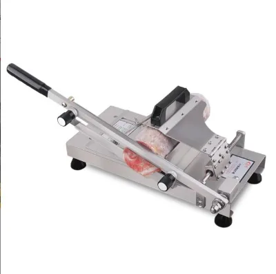 Commercial Slicer Stainless Steel Cut Mutton Fat Beef Bacon Ham Meat Labor-saving Meat Slicer Cutting Machine