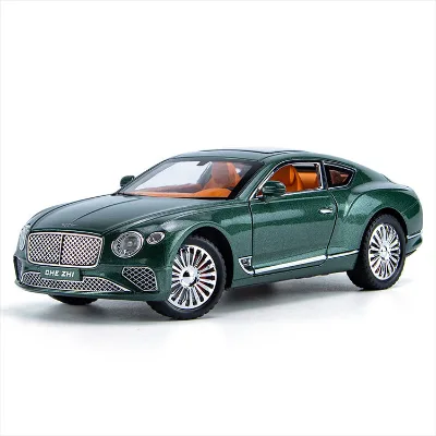 Hot Sell  1/24 Diecast  Continental Metal Alloy Car Model Toy with 4 Doors Opening
