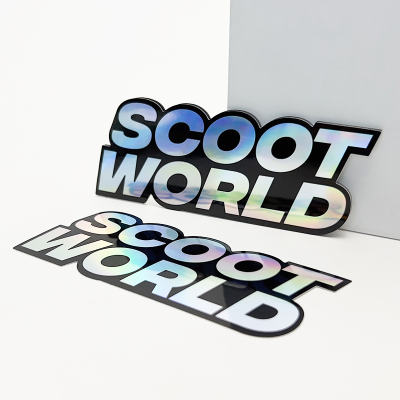 Custom Design Die Cut Waterproof Cartoon Sticker for Laptop Vinyl Adhesive Print Diecut Advertising Stickers