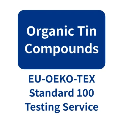 OEKO-TEX CE EN71 ROHS REACH for Test Report Certified Organic Tin Compounds for Textiles and Clothing Products