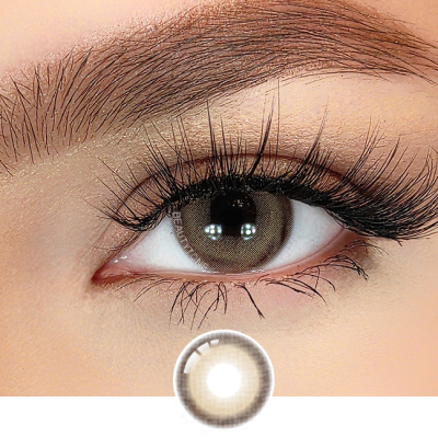 Crystal Brown Color Lenses Eye Contact Lenses 14mm Small Diameter Brown Color Contact Lenses