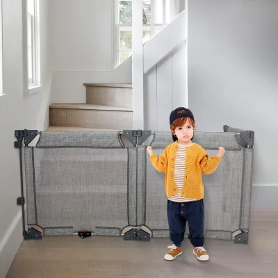 Sair OEM & ODM High Quality Provide Plastic Folding Gates Products Baby Safety Door Baby Pet Safety Gate