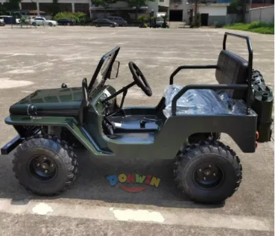 Mini Jeep Go Kart Adult Jeep Four Wheel Electric Vehicle Auto Car Parts Car Accessories jeep Electric Vehicles Adults Old Man