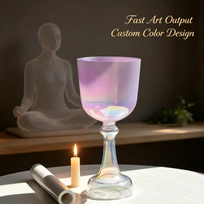 Mutual Sacred Crystal Sound Chalice Soul Zen Soft Celestial Luxury Lush Meditation Mindfulness Premium Energy Balance