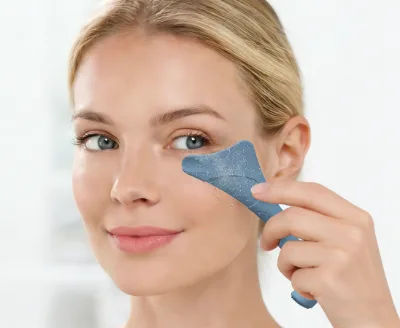 Hot Selling Silicone Eye Massager Wand Woman Girl Gift Eye Massage Tool for Fatigue Relief Eye Cream Applicator Massager Stick