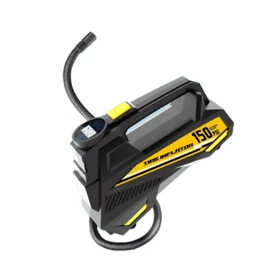 Digital Air Compressor 12V Portable Tire Inflator Inflatable for Auto Bicycle LED Lighting Ball Air Pump