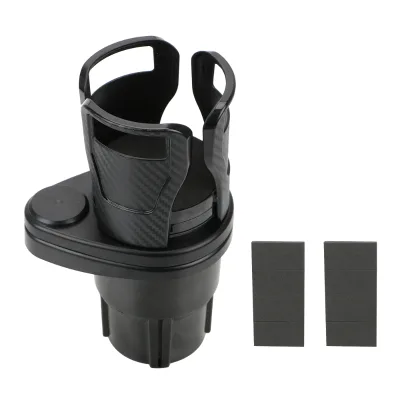 Adjustable Cup Stand Drinking Bottle Holder Car Dual Hole Cup Holder Sunglasses Phone Organizer Car Interior Accessories