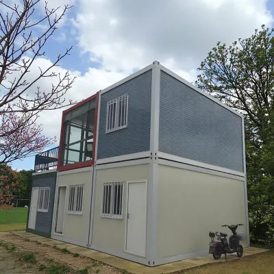 1 Bedroom Prefabricated Modular Steel Home Manufactured House Detachable Prefab Container for Easy Living
