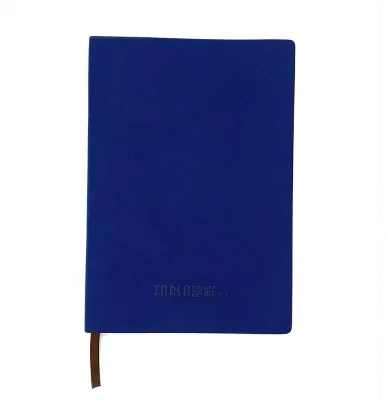 Custom Classic Soft Hardcover Diaries Wholesale Cahier Black Cover Journal Notebook