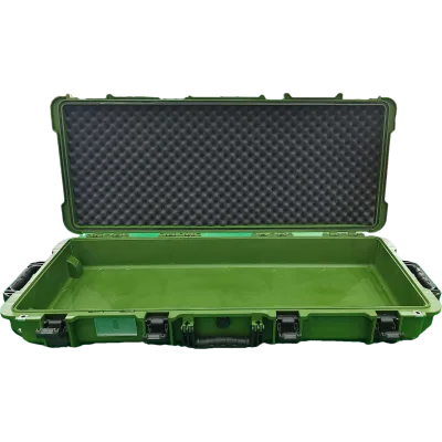 Long Size PP Plastic Waterproof Square Foam Box Hard Carry Case Anti-Shock Protection Buckle Closure OEM/ODM IP67 Rated Camping