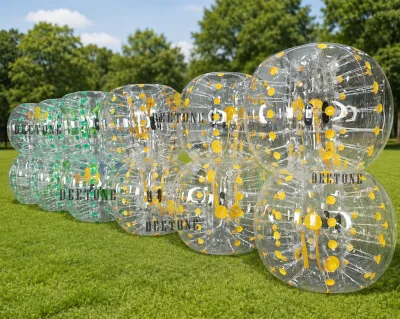Inflatable Bubble Soccer Bumper Ball PVC Body Zorb Ball for Outdoor Team Games Sports Entertainment