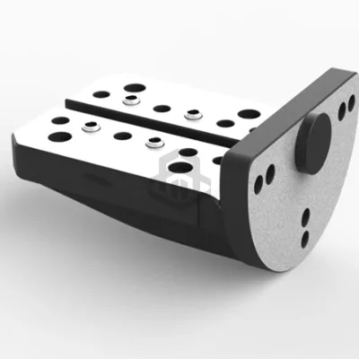 4 Axis Zero Point Jig With 12mm H7 Positioning Holes for Installing Positioning Sleeves