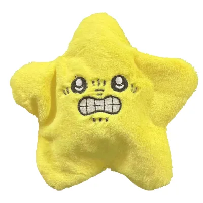 Wholesale Funny Dancing Star Monster Peluche Plush Toys with Keychain Birthday Gift for Boys and Girls Plush Bag Ornaments