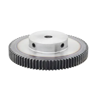 High Precision Spur Gear 45 Steel Hobbing Process Gear OEM support