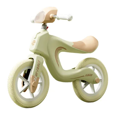 Outdoors Children's Balance Car Inflatable Wheels 12 Steel Inch Balance Bike Children No Pedal Bike Bicycle