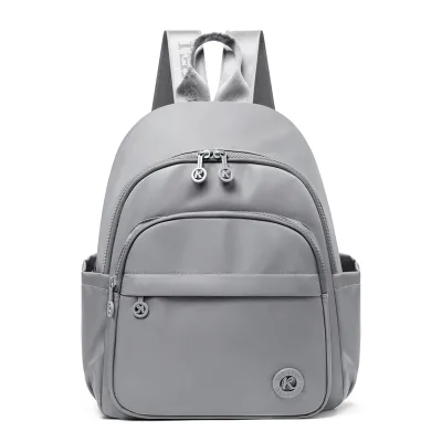 Marksman Lightweight Nylon Backpack Multi Zipper Pockets Compact Design for Daily Casual Travel Outdoor Use Backpack