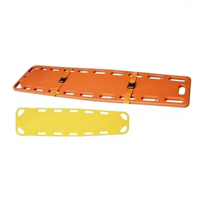 Emergency Engineering Plastic Spine Board Stretcher with Two Belts