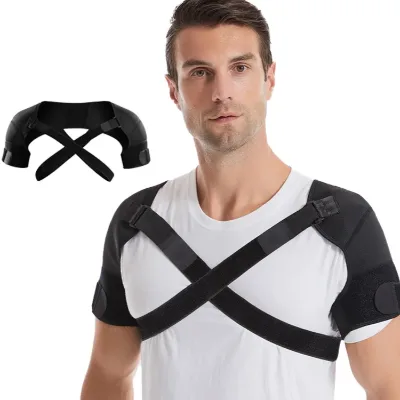 Advanced High Elasticity Durable Ventilated NonSlip Lightweight Comfortable Pressure Relief Sports Shoulder Support