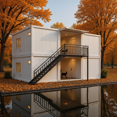 Hot Selling Good Quality Modular Flatpack Living Room Luxury Design Container Motels Prefab Hotel Prefabricated Building