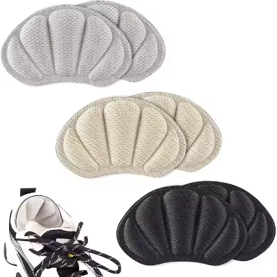 Comfortable Heel Cushion Inserts Thick Shoe Insoles with Protectors for Back and Foot Heel Guards
