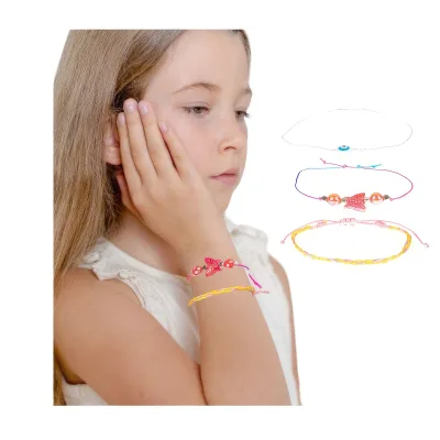 Friendship Boho  bracelet for girls  Adjustable Jewelry Gifts Braided Beach Bracelet Set