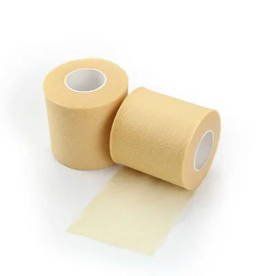 BLUENJOY Best Sell 100% Polyurethane Sports Athletic Tape Foam Under Wrap for Wrist and Ankle 7cm*20m 6cm*20m 6cm*27m 7cm*27m