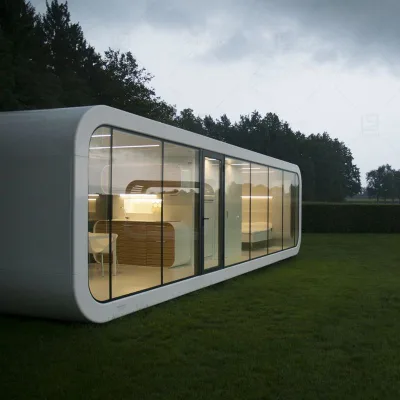 C Space Cabin One-stop Service Hotel Container Outdoor Mobile Luxury House Apple Cabin