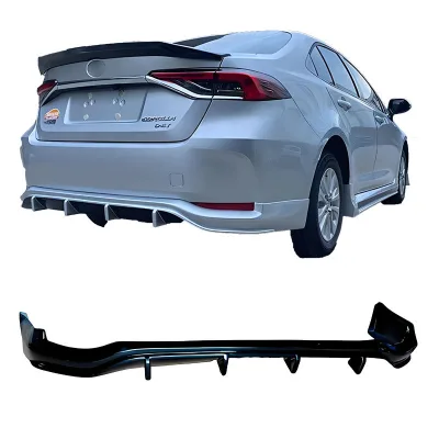 Auto Body Systems New 2020 for for Rear Lip Spoiler Wide Body Kit Auto Bumpers Carbon Black High Quality 100% Fitment