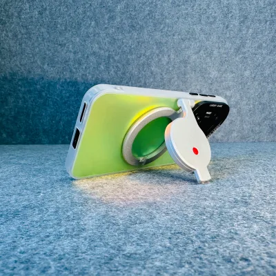Newest Product Innovative Product Laser Mobile Phone Holder with Strong Magnetic TYPE-C Charging