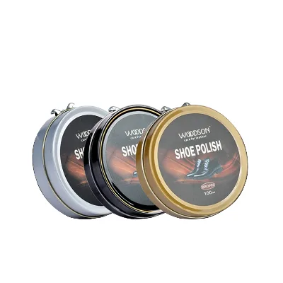 Custom Logo Waterproof Dubbin Black Neutral Leather Shoe Polish Shoe Wax