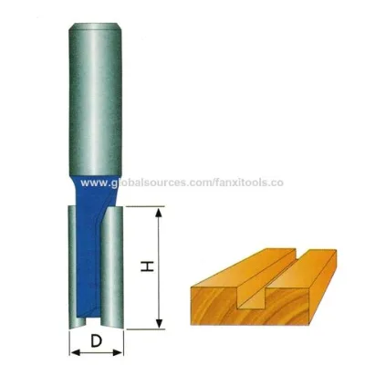 Straight milling cutter tool Tungsten Carbide endmill Router bits woodworking for Wood (2)