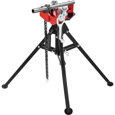 H404 Pipe Chain Vise Tripod Chain Vise for Supporting Pipes 1-6 Inches