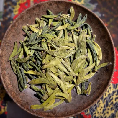 Wholesale 100% Pure Organic Dragon Well Green Tea Hangzhou West Lake Xihu Longjing Box and Bag Packaging Slimming Specialty