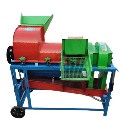New High Capacity Motorized Millet and Sorghum Thresher with Low Crushing Rate for Corn Threshing Farm Use