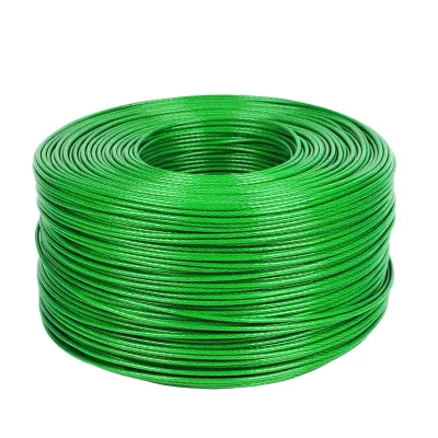 OEM Nylon Coated Steel Wire Rope Stainless Steel Wire Rope with Coating for Fishing Line