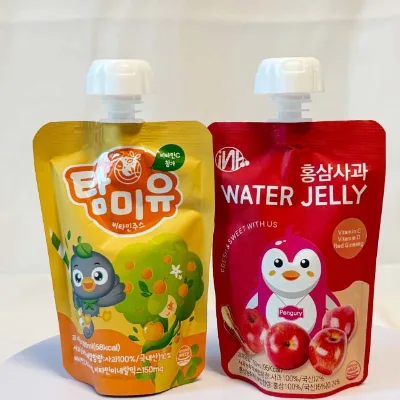 Custom Printed logo Inkjet Nozzle Bags Jelly Drink Nozzle Bags