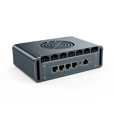 Silent Fan N5100 5105 Firewall Appliance Mini PC ESXI AES-IN 2.5G Router VPN Server G31F Pfsense Debian Ubuntu Win11