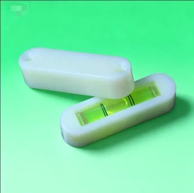 Small Portable Mini Bottom Perforated Bubble Level Holder Mini Magnetic Bubble Level